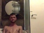 BRITISH SCALLY LAD IN BATH AronBainXXX