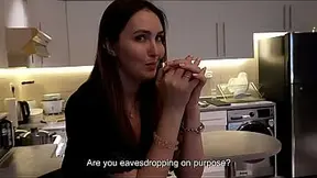 Lonely Stepmom Cooks Dinner For Step-Son Before long Begs Him To Fuck Her