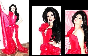 The magic transformation man to woman