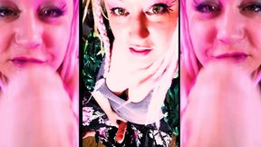 you want to lick my cock and taste my precummies shemale joi cei by goddess lana