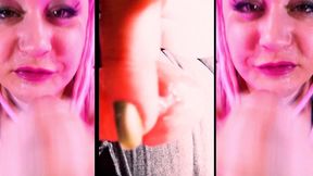 you want to lick my cock and taste my precummies shemale joi cei by goddess lana