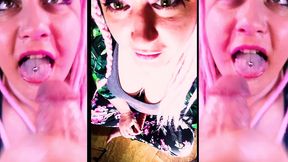 you want to lick my cock and taste my precummies shemale joi cei by goddess lana