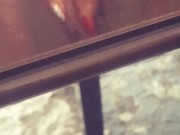 Making my Hot Wet Pussy Cum with a Candy Cane