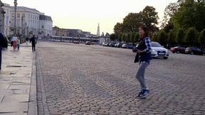 Sexy Tourist Blonde Gets Wild Interracial Pounding