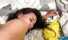 Watch Lia Lover's shaved pussy get pounded by a hot dude in reverse cowgirl & doggystyle positions