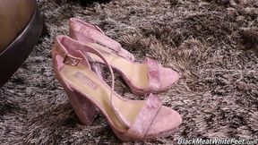 Riley Star interracial footjob