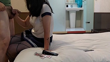 Original clip of Taiwan sissy slut yahui playing with guy and giving blowjob
