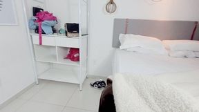 THE DELICIOUS CLEANING WOMAN CLEANING HER HOUSE LEAVING A FART SMELL - BY SOPHIA FABER - FULL CLIP