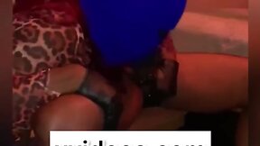 Transgender women enjoying glory hole blowjobs