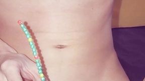 the bulge touched my ribs!