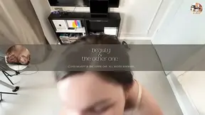 horny amateur wife sucks cock with a hungry pout