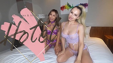 Can You Keep Up? Naughty Hotel JOI with Your Dream Girl Nicole Doshi