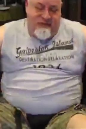 Bear Jerks off with Black Sox