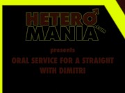 Straight Serbian Dimitri gets his thick dick and big balls sucked by a gay guy