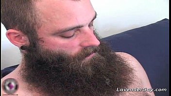 Two bearded gay dudes are sucking hard gay porno