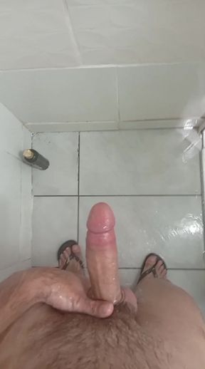 Playing in the bath!