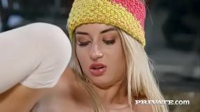 Anal Loving Katrin Fucks with Black Guy in the Mountains