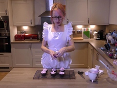 Pretty redhead webcam masturbation show