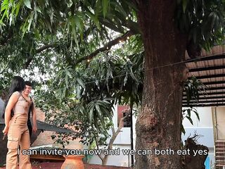 I Caught My Colombian Neighbour up Stealing the Mangoes From My Tree and We Ended up Banging in the Yard! - Space Productions