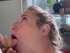 Amateur Blowjobs with Horny Big Titted Brunettes