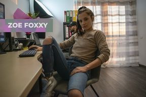 Zoe Foxxy - Office romance with a horny coworker