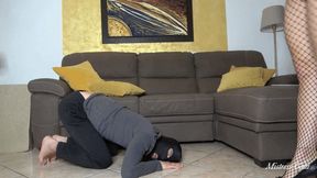 MISTRESS GAIA - A CONDOM TO TASTE IN MY SOLES - HD