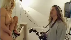 Sexy Model get wild during photoshoot