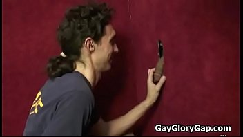 Gay Interracial GLoryhole Fuck ANd Dick Rubbing 07