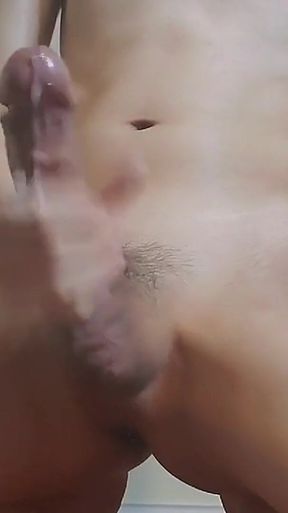 Perfect Asian teenie twink plays with his cock - part 8