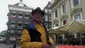 Dominant dutch hooker humiliating tourist