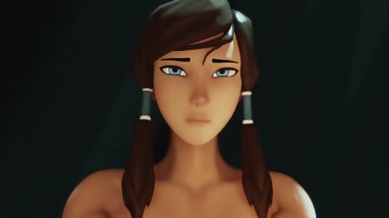 3D Animation sex and cum. Tender girl really wants orgasms and love slave-men