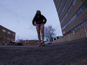 Sissy TV Exposes her precious assets in the outdoor Parking lot