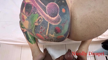 Moreno com pauzão esfolou meu cuzinho rosa