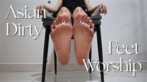 Asian Dirty Feet Worship