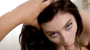 ”DADCRUSH Inked Amilia Onyx fucked after deepthroat for cum facial”