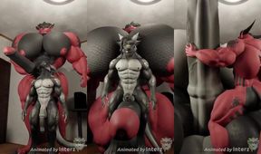 Muscle growth destroys gay jock’s dick till he’s hyper wet