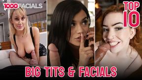 The Bustiest Babes Get Cumshots To The Face