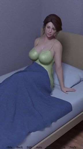 Blowjob Deepthroat Pulsating Cum in Mouth - Heart Problems 19 3D Porn Game