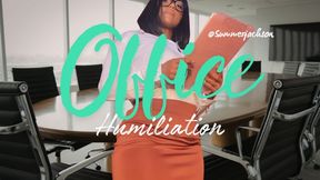 Office Cruelty: Your Black CEO in Pencil Skirt & Glasses Destroys Your Worth