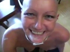 Mature Milf Amateur Blowjob with Cum Swallowing