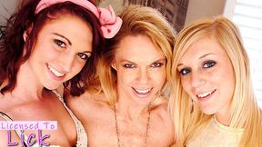 Hayden Hawkens and Alana Rains's milf movie by Licensed To Lick