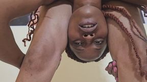 Esther vs Anita piledriver with bikini