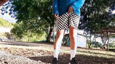 i was about to ejaculate and suddenly a man came, and i continued to masturbate until i ejaculated