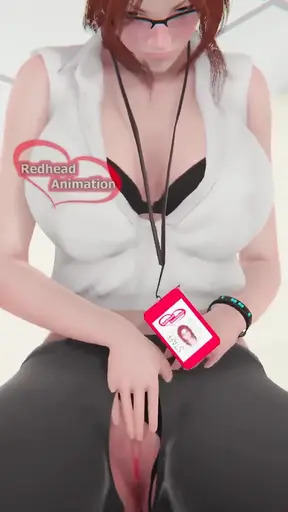 Redhead Teacher Has a Dick Rammed in Her Big Round Ass - 3D Porn