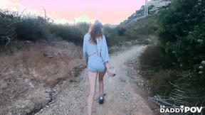 ”Horny Kendra Cole Enjoys A Day Off With Some Outdoor Fuck”