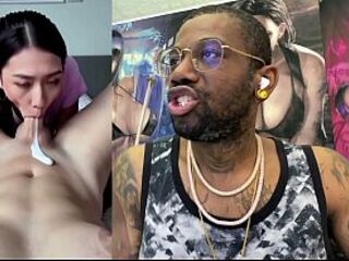 Transgender Rock Hotty Spits On Her Gal Jock And Cums, POV Trans Hottie Cumming In Oriental Mouth, Constricted Teen Cutie Jock, Transgender Teen Hands Free Cumming, AI Generated