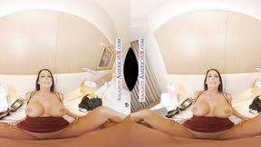 ”Big Breasted mature Reagan Foxx rides your D (VR Porn)”