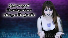 Everyone saw you get a boner as they laughed at your dick - MP4 HD 1080p