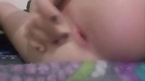 Mostrando mi culito femboy