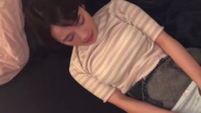 Snatching slender Japan&#039;s cabaret gal, for a lusty, intimate fuck.